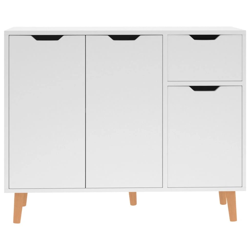 vidaXL Sideboard Console Cabinet with Storage for Bedroom Engineered Wood - Image 4