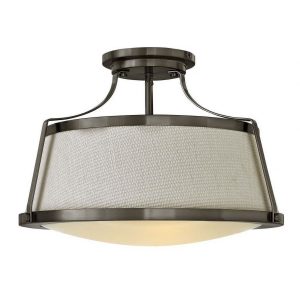 Hinkley Lighting - Charlotte - 3 Light Large Semi-Flush Mount in