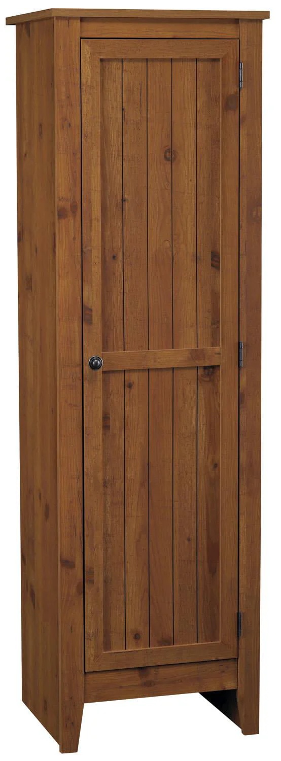 Ameriwood Home Milford Single Door Storage Pantry Cabinet, Old Fashioned Pine - Image 9