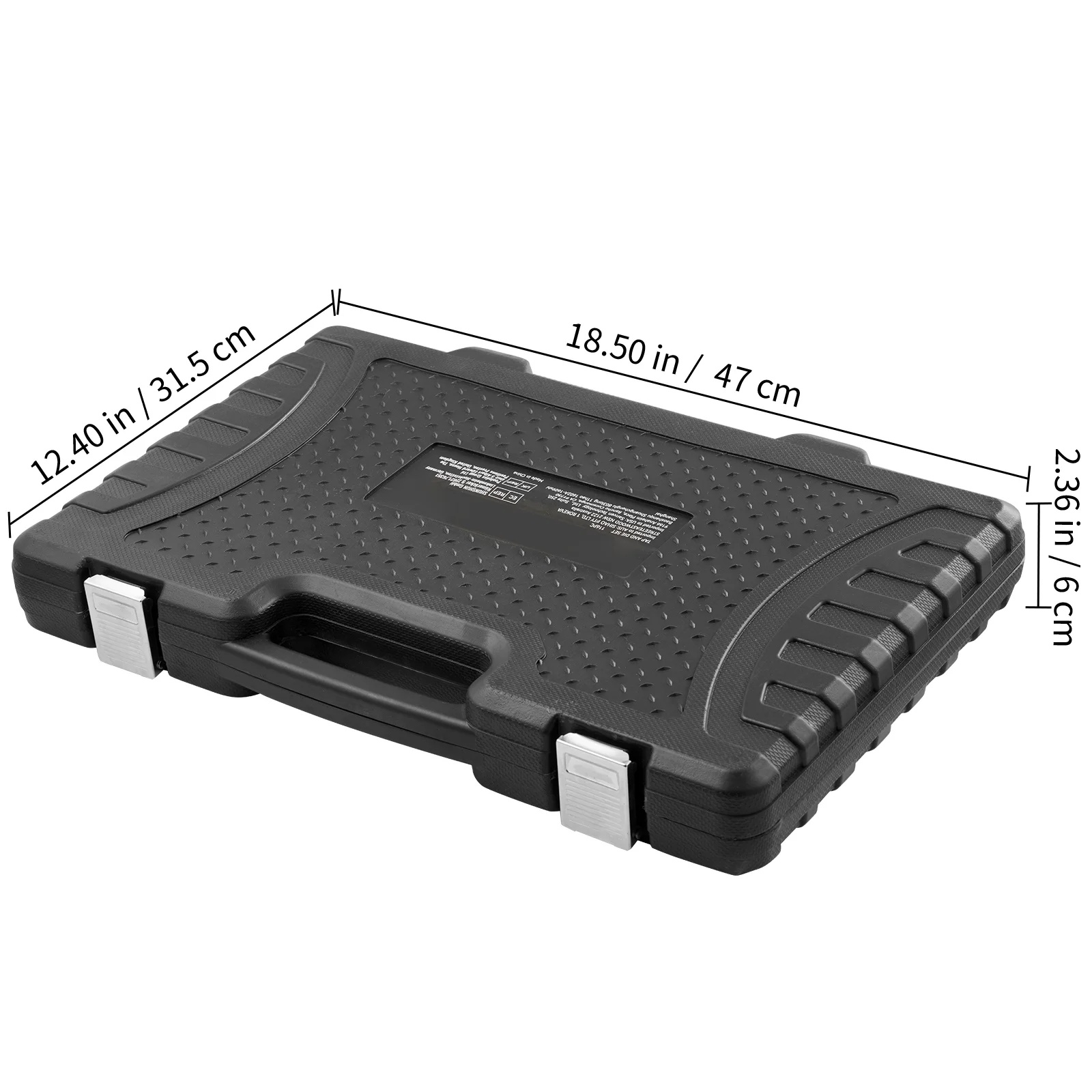 BENTISM, 18.50 x 12.40 x 2.36" Portable Tool Set, 116 Piece - Image 8