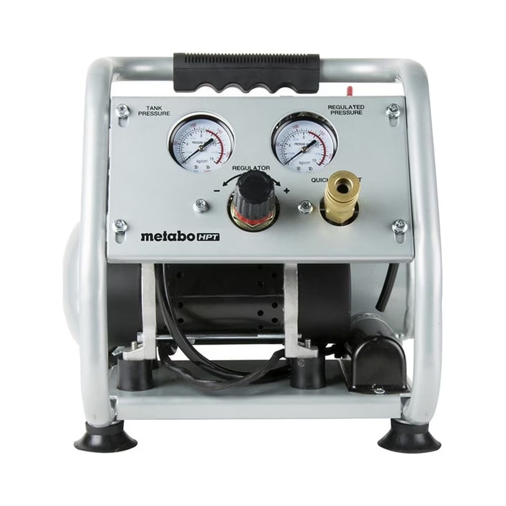 Metabo HPT Quiet Air Compressor | 125 PSI | 1 Gallon | EC28M