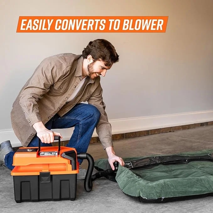 Armor All 2.5-Gallon 20V Cordless Wet Dry Vacuum -C DVTB202 0902 - Image 5