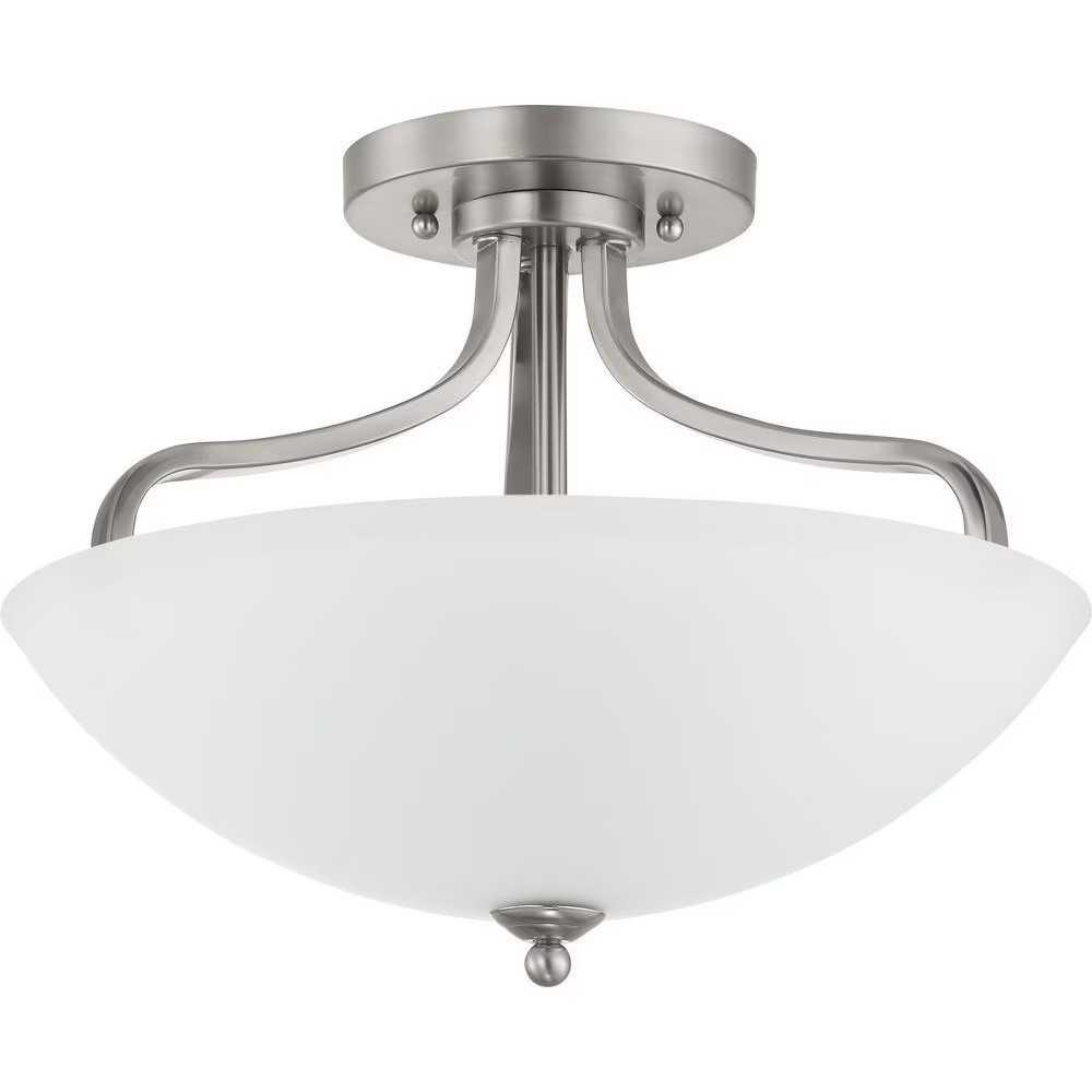 Progress Lighting - Three Light Semi-Flush Convertible - Close-to-Ceiling - - Image 3