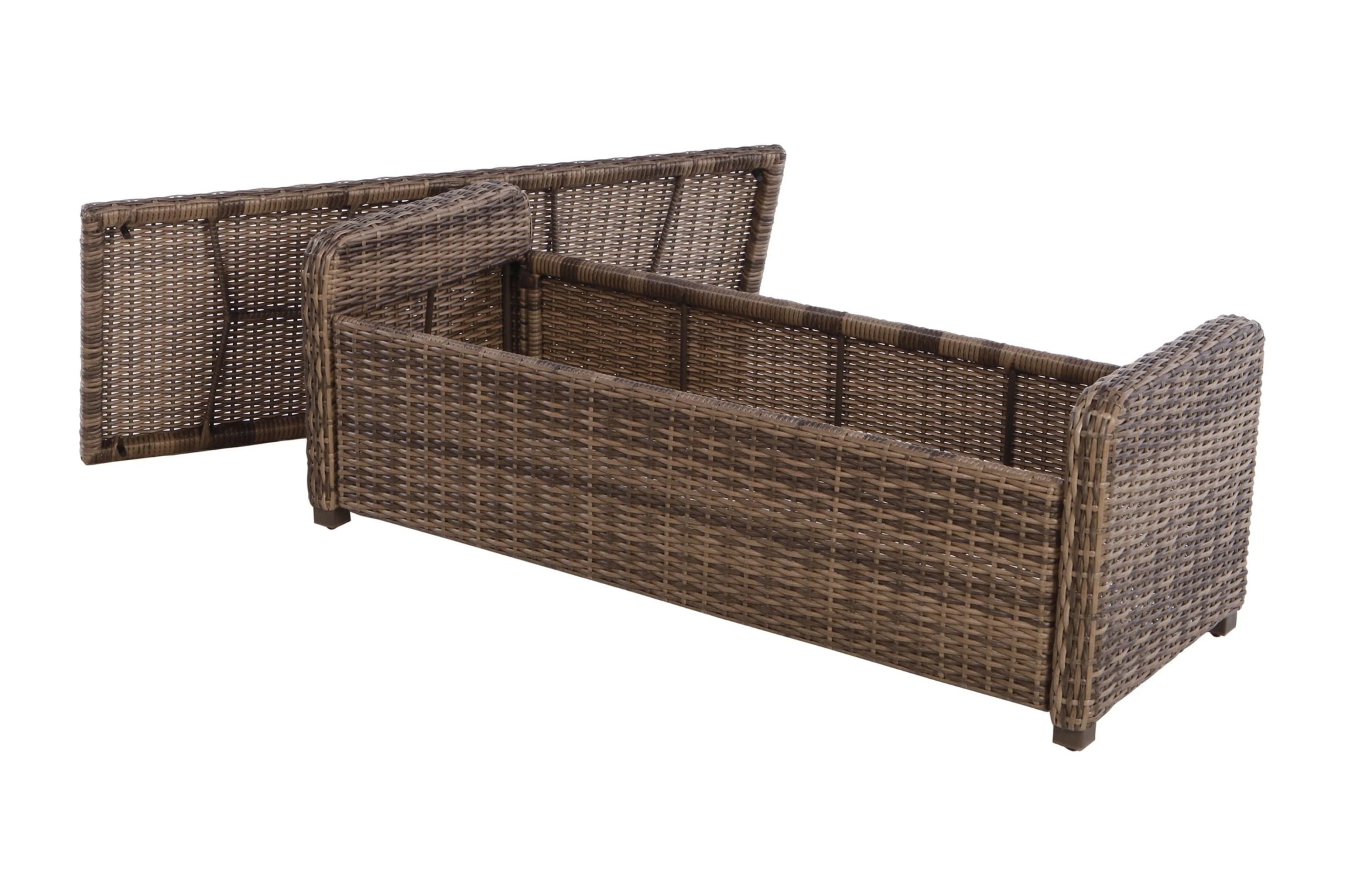 Better Homes & Gardens Hawthorne Park Outdoor Storage Ottoman - Image 6