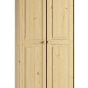Solid Wood Pantry Storage Cabinet, Freestanding Kitchen Cupboard, Closet with Shelves