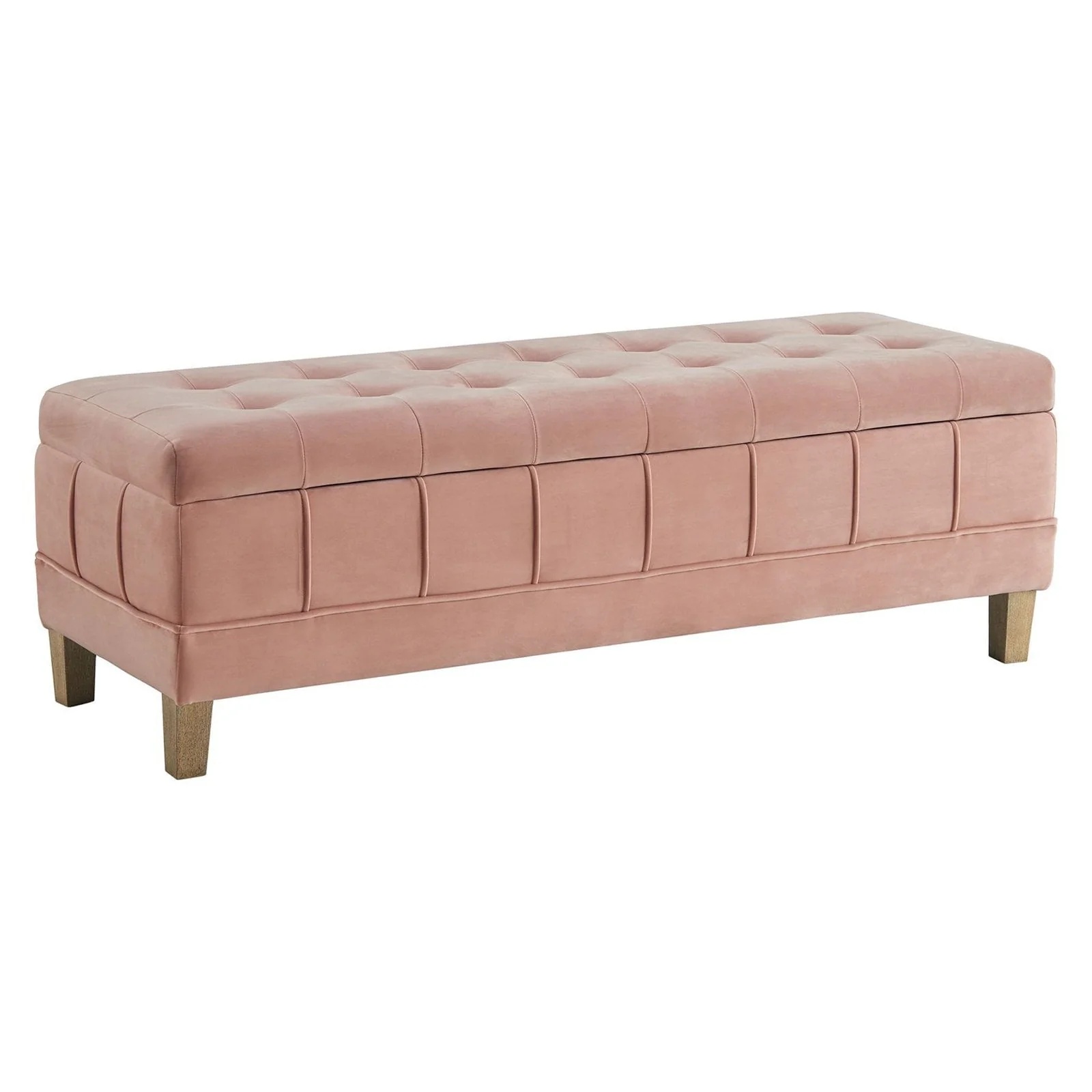 Picket House Furnishings Jude Tufted Storage Ottoman - Image 2