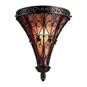 45131TRZ-Kichler Lighting-Marchesa - 1 Light Wall Sconce - With Traditional Inspirations - 14.75 Inches Tall By 12.5 Inches Wide