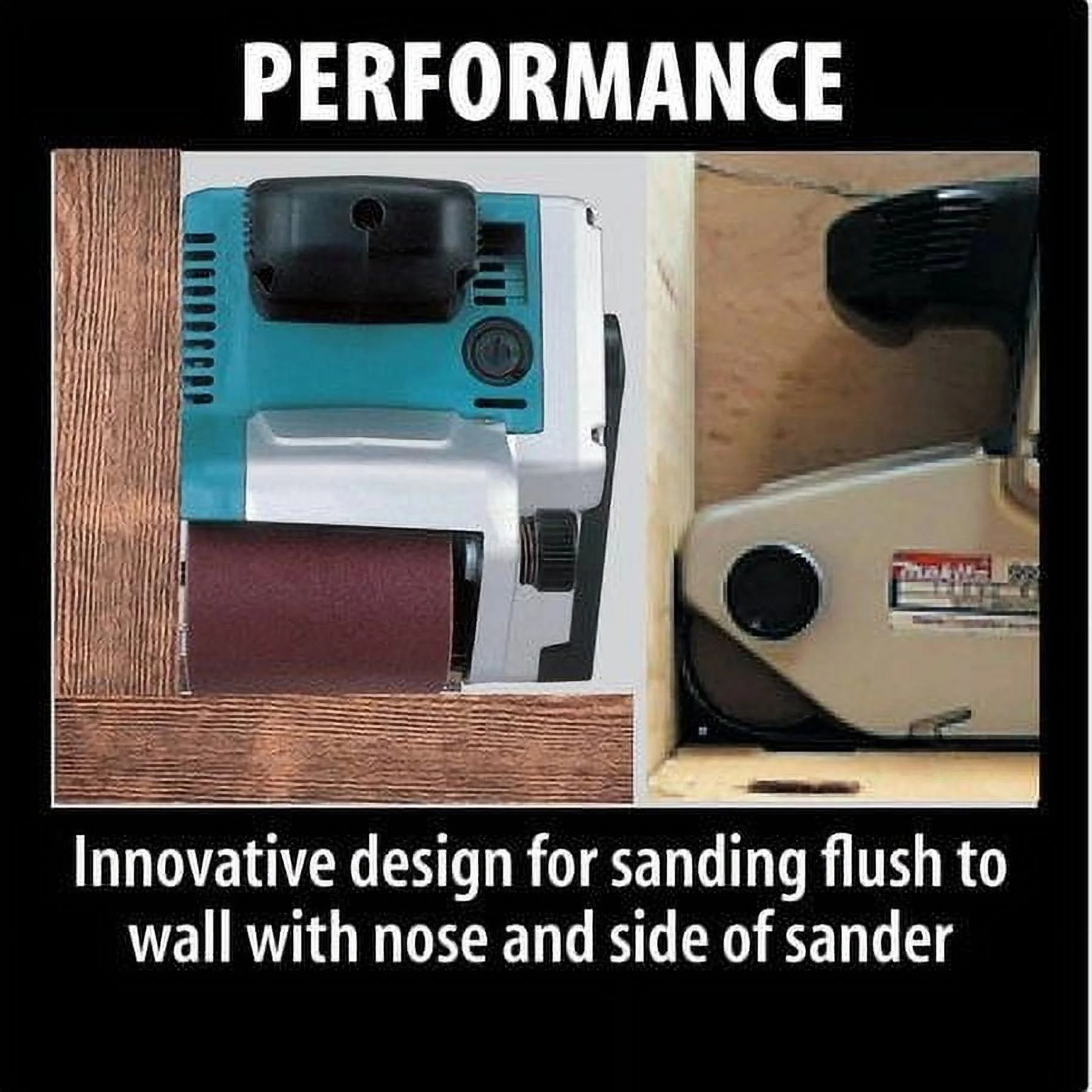 Makita 9920 3'' x 24'' Corded Belt Sander Variable Speed - Image 6
