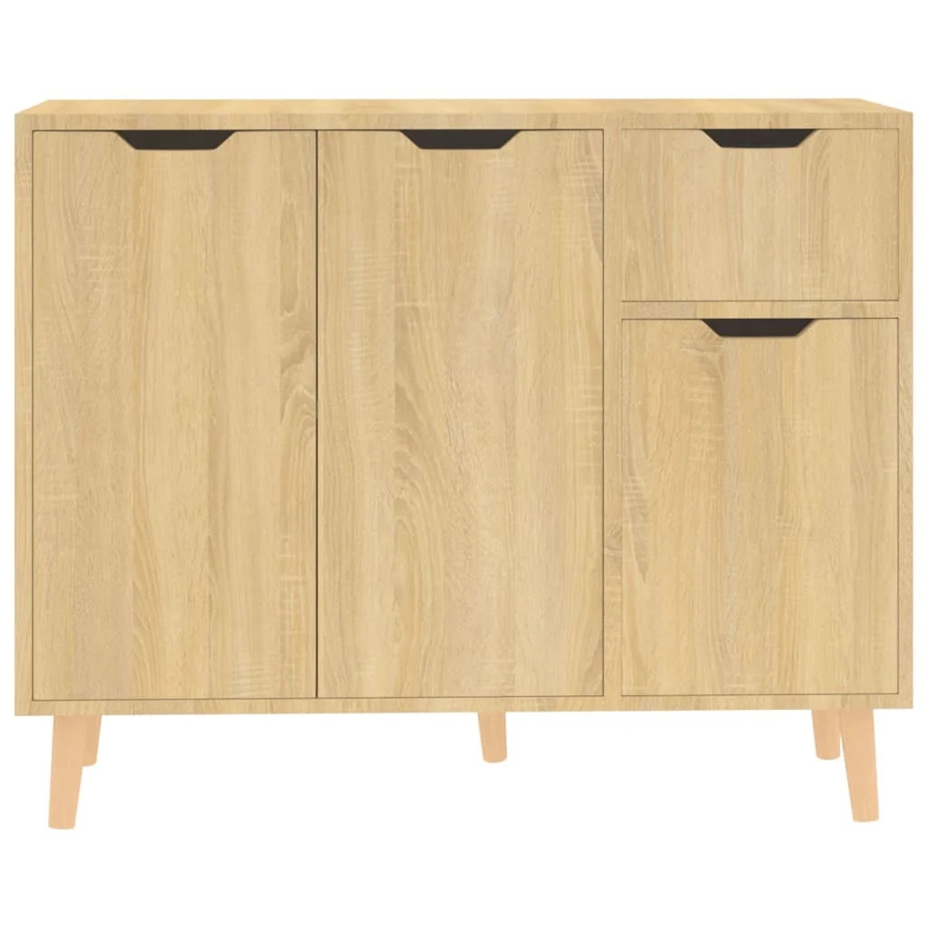 vidaXL Sideboard Console Cabinet with Storage for Bedroom Engineered Wood - Image 12