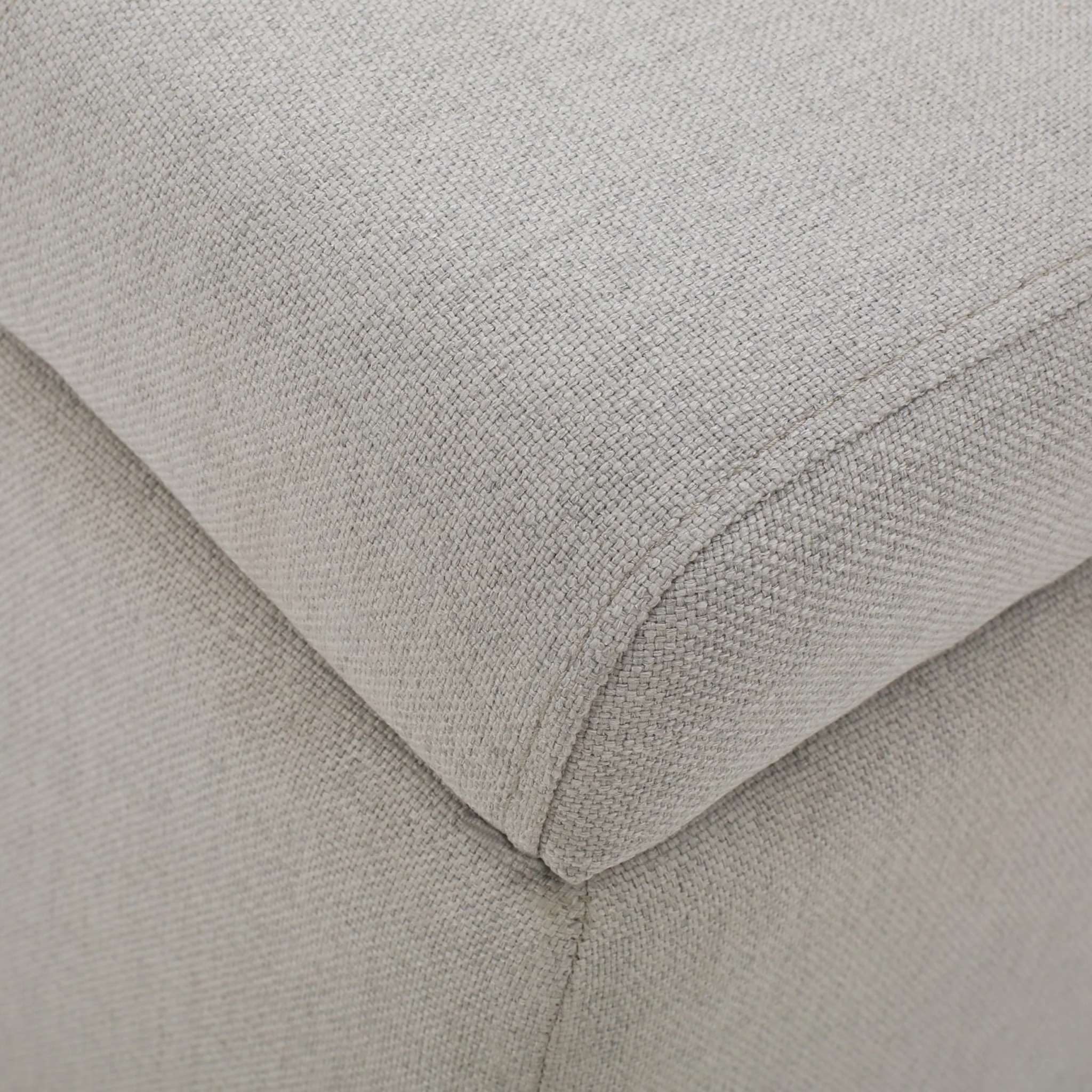 Noble House Wester field Light Grey Fabric Storage Ottoman - Image 8