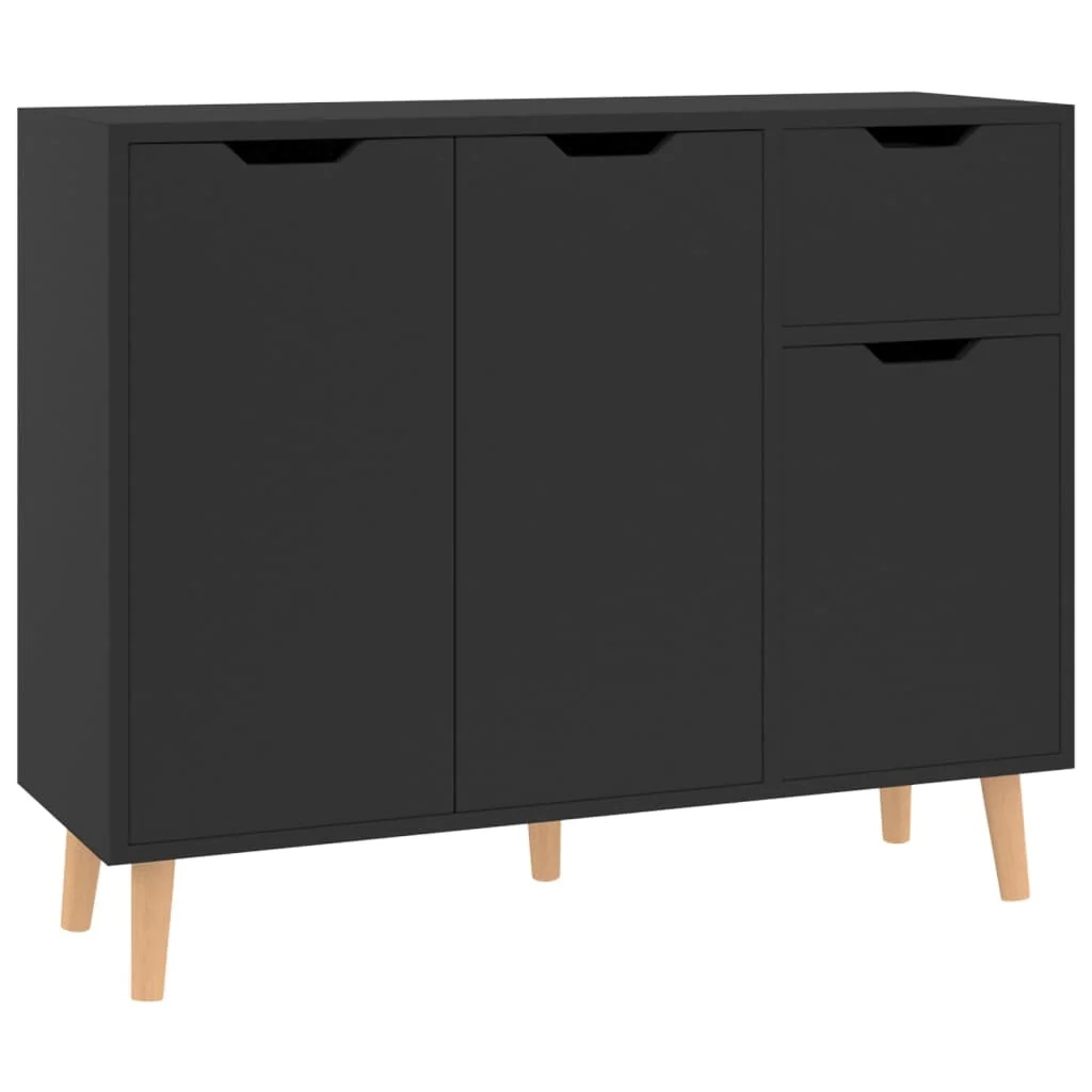 vidaXL Sideboard Console Cabinet with Storage for Bedroom Engineered Wood - Image 23