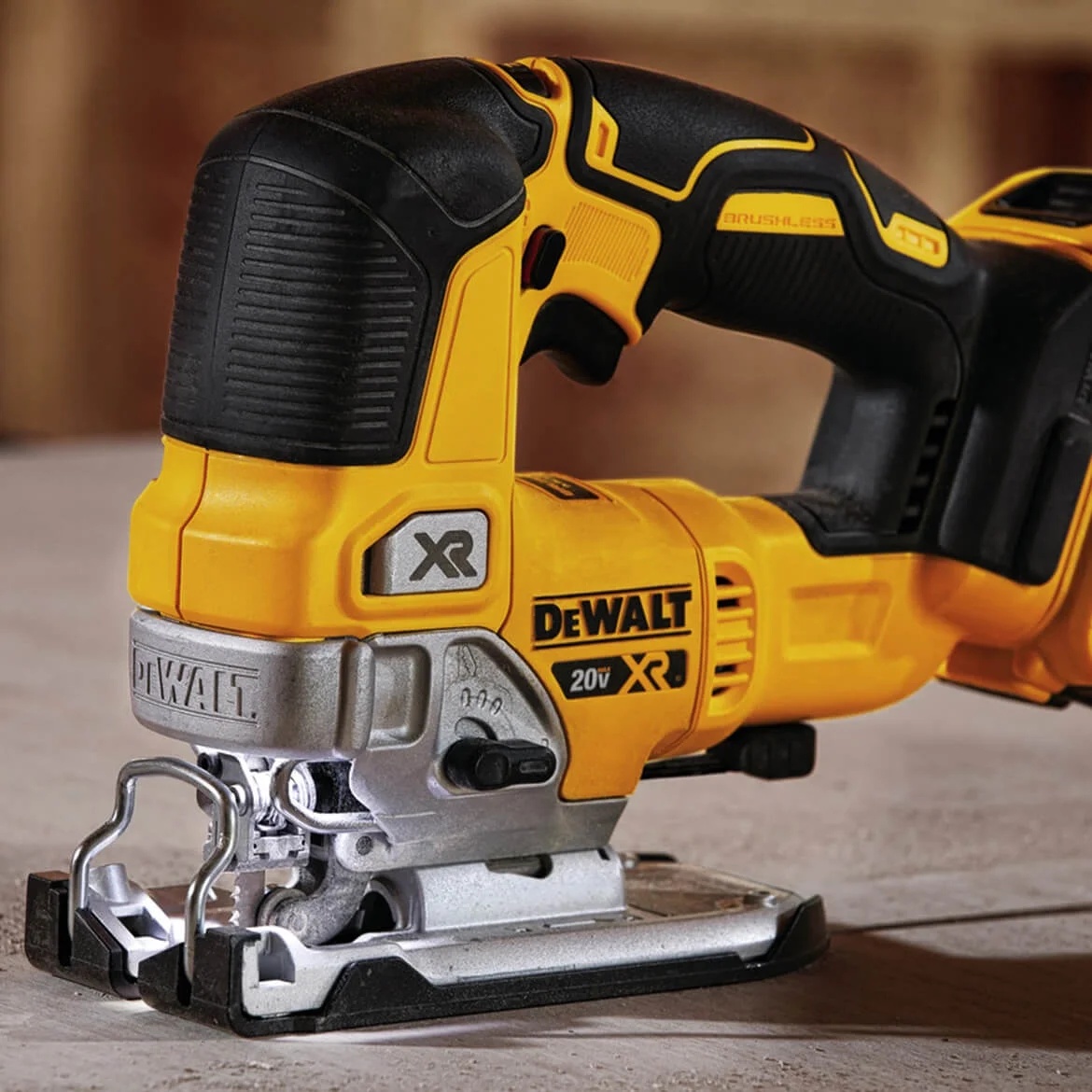 DEWALT 20V MAX XR Cordless Jig Saw DCS334B, 3,200 Blade Speed, Brushless Motor, LED Light (Bare Tool Only) - Image 4