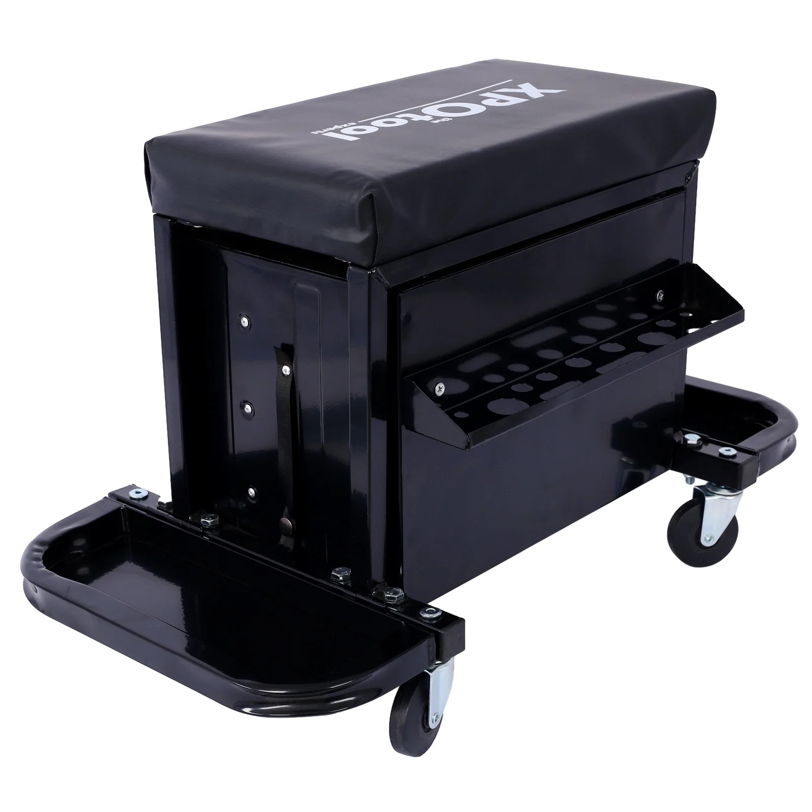 UBesGoo 350-Pound Capacity Garage Glider Rolling Tool Chest Seat - Image 8