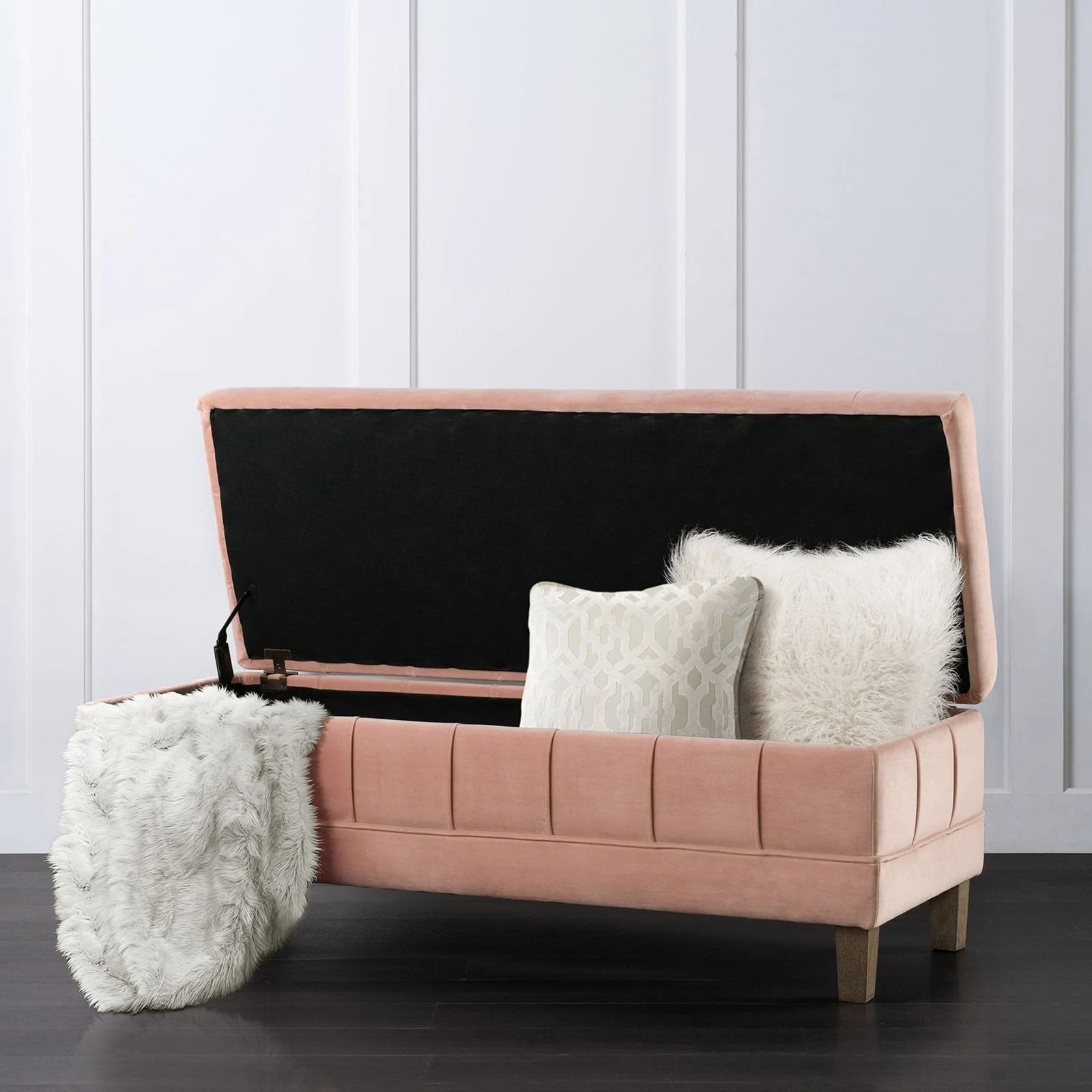 Picket House Furnishings Jude Tufted Storage Ottoman - Image 11