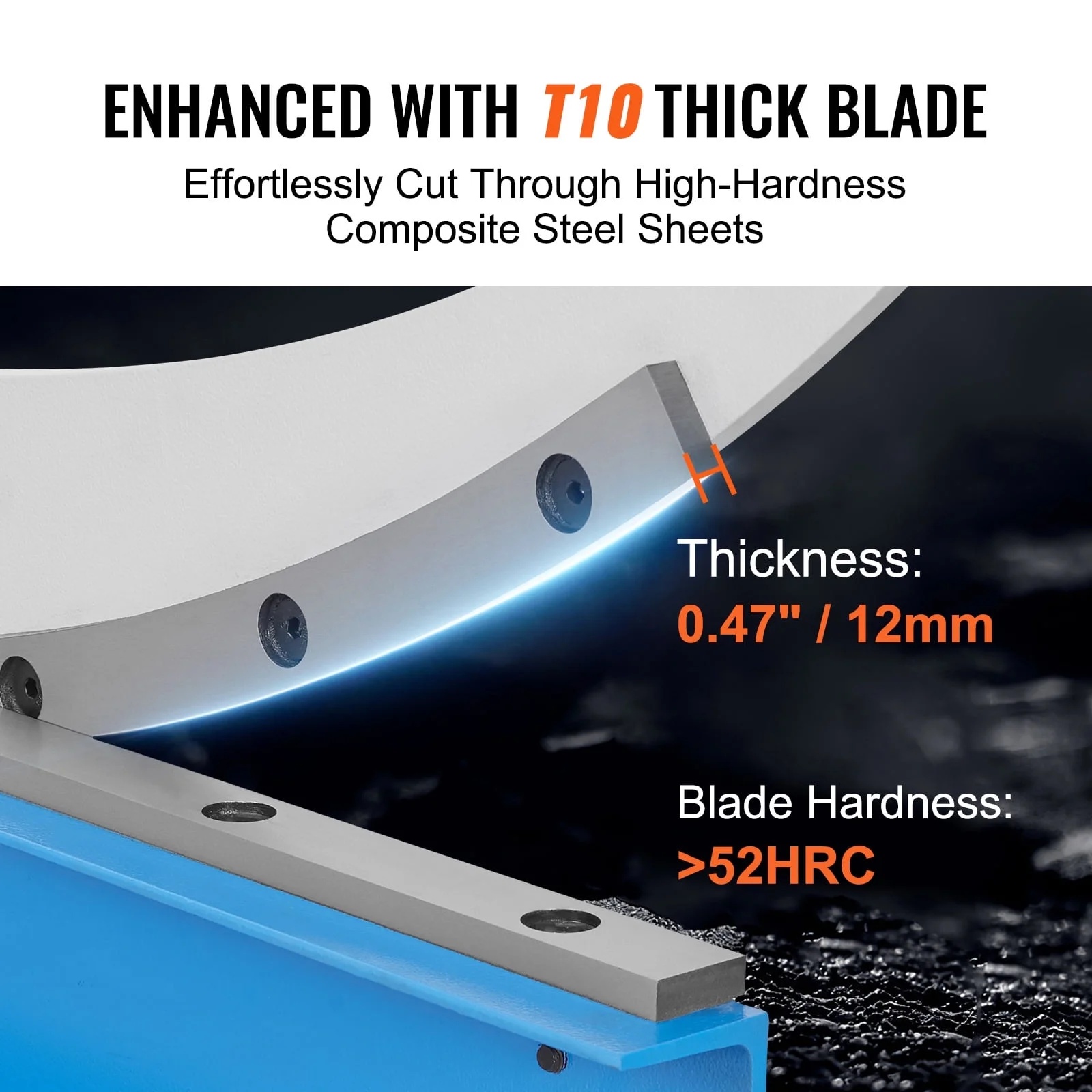 BENTISM 32" Manual Hand Plate Shear Machine Benchtop Cutter Metal Sheet Processing - Image 3