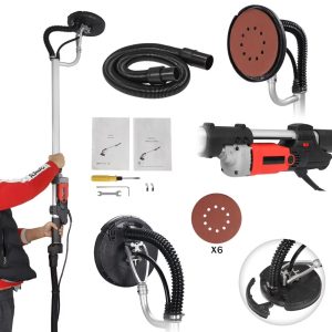 Drywall Sander 800W Commercial Electric Adjustable Variable Speed Sanding Pad