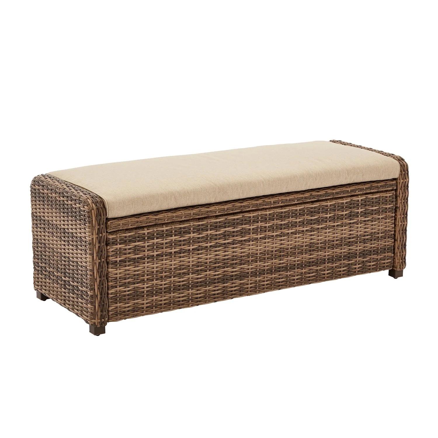 Better Homes & Gardens Hawthorne Park Outdoor Storage Ottoman - Image 2
