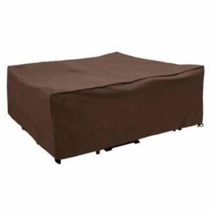 Mr. Bar-B-Q  120 x 90 x 40 in. Premium Patio Cover, Dark Brown - 600 x 300D PE
