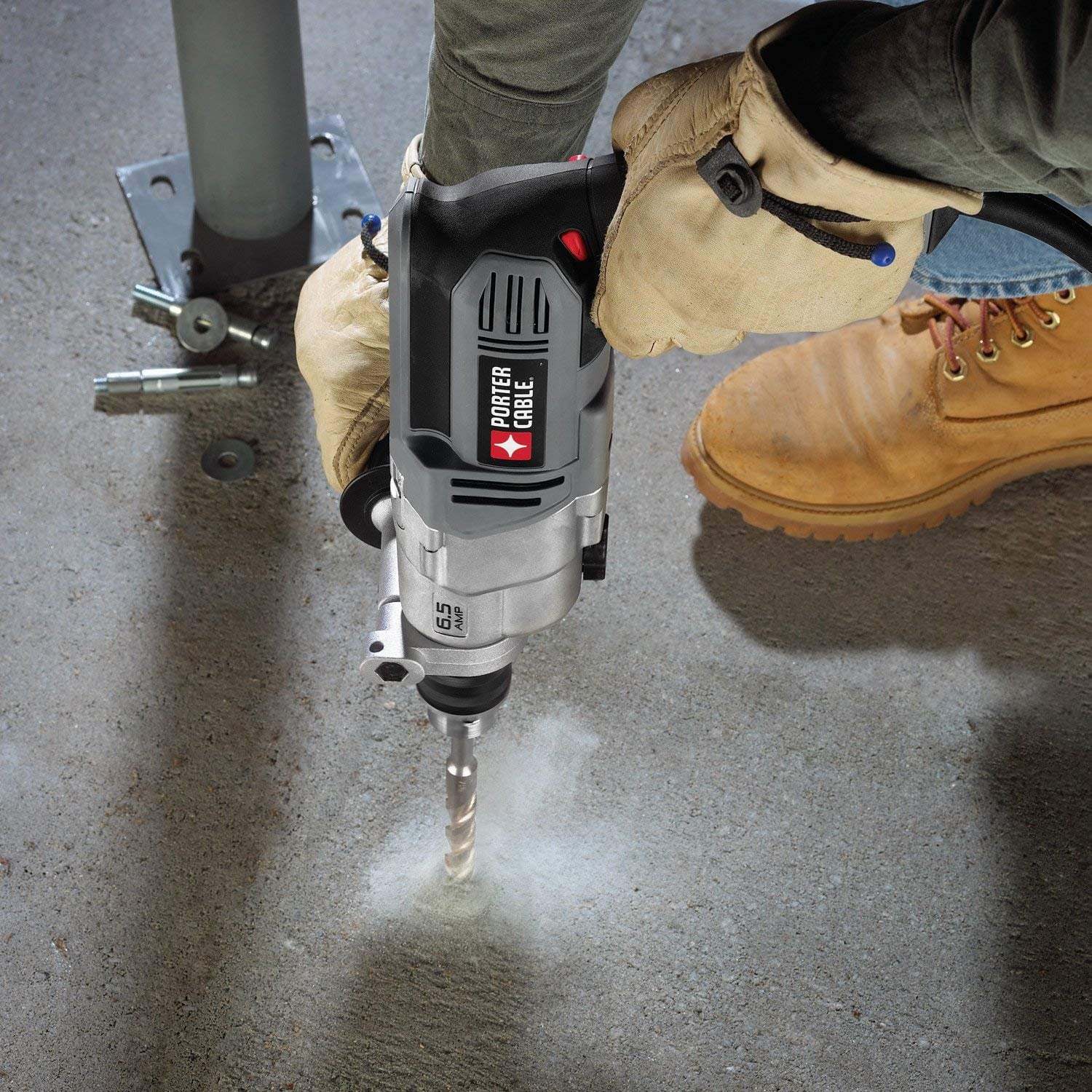 PORTER-CABLE PC650HD 6.5 Amp 1/2-Inch Hammer Drill - Image 2
