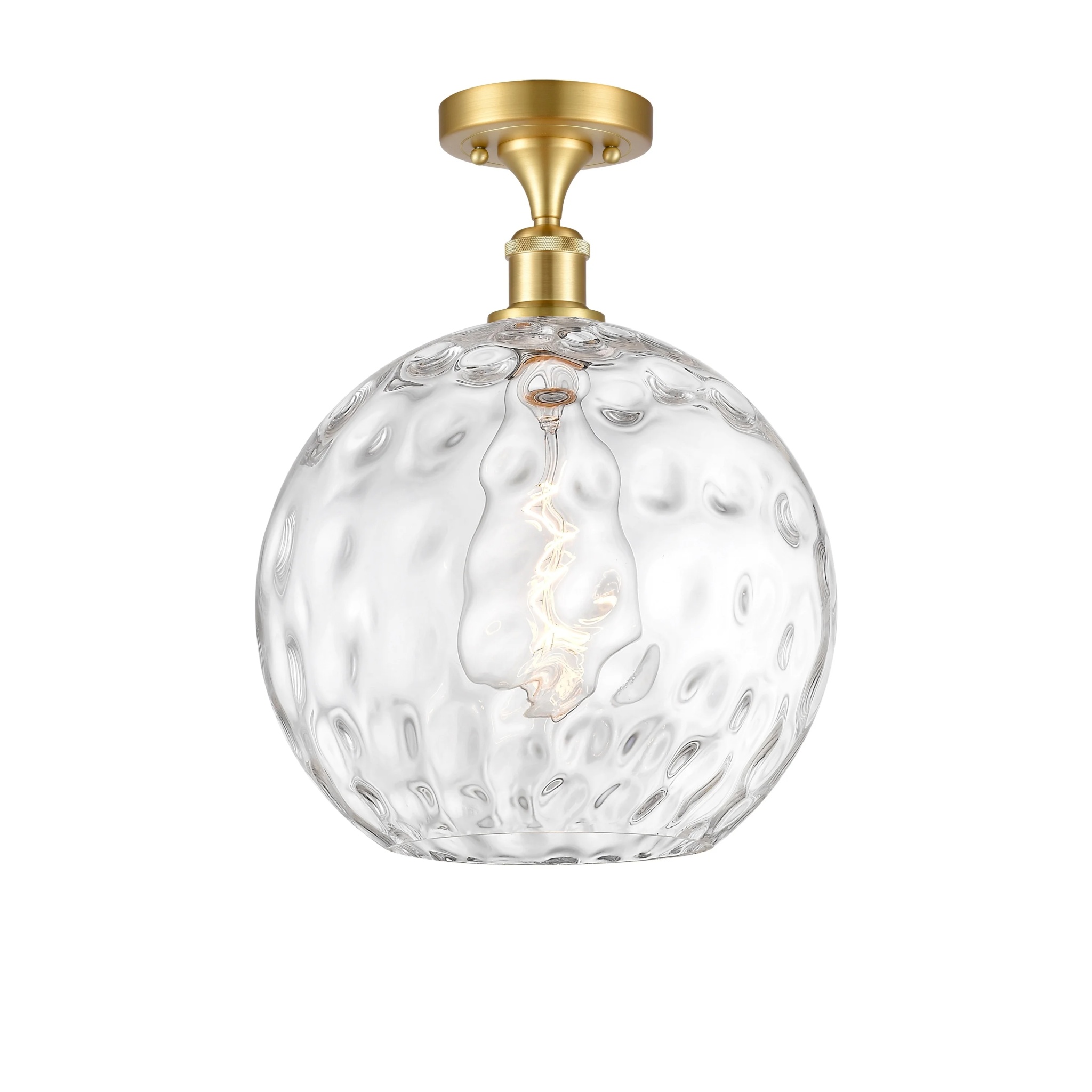 Innovations Lighting 516-1C-17-12 Athens Semi-Flush Athens 12" Wide Semi-Flush Globe - Image 54