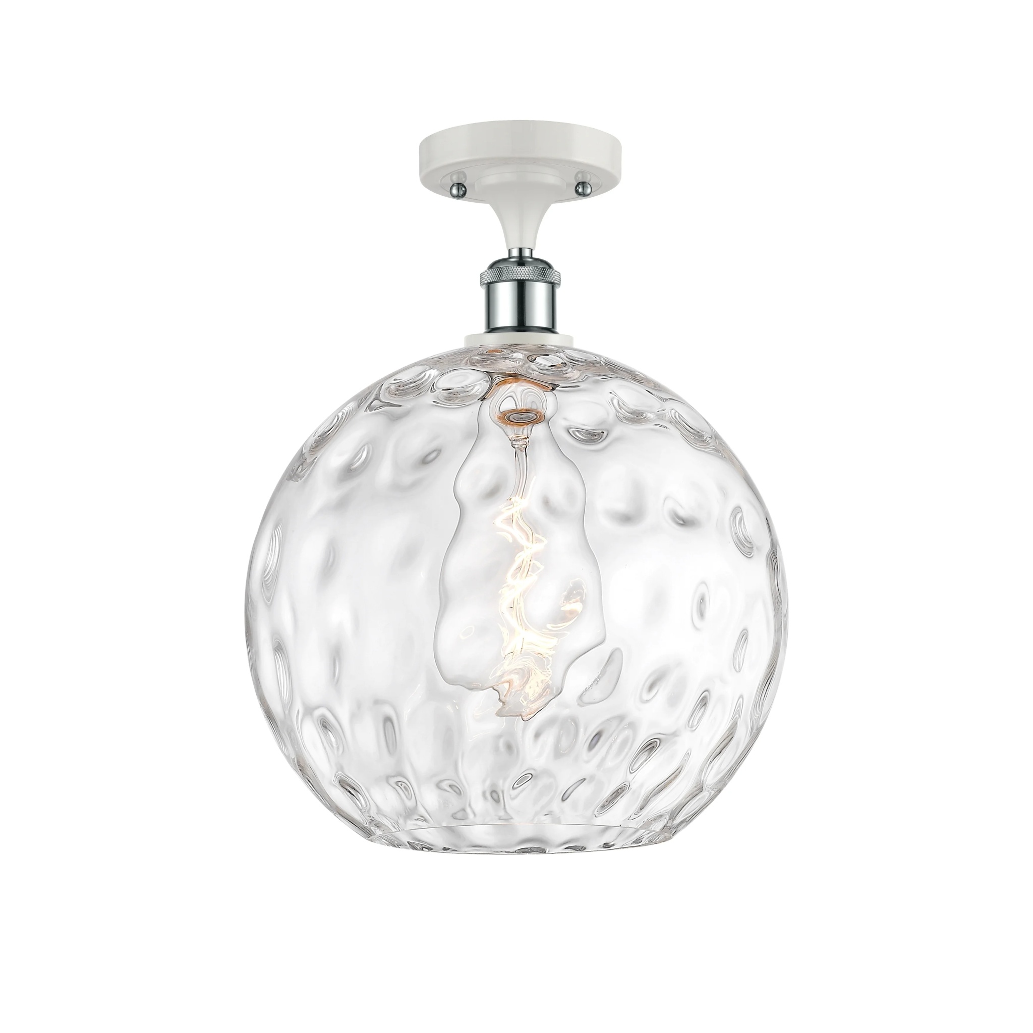Innovations Lighting 516-1C-17-12 Athens Semi-Flush Athens 12" Wide Semi-Flush Globe - Image 50