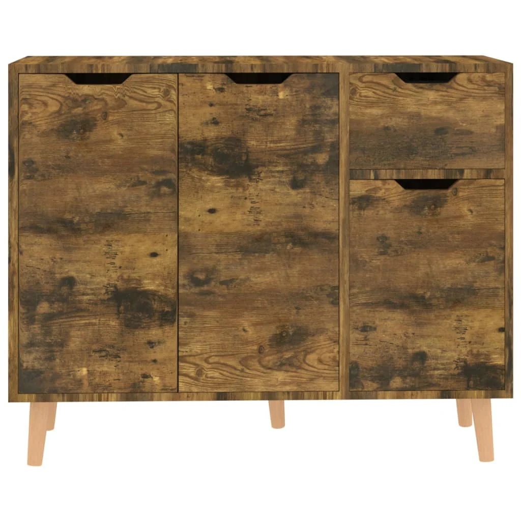 vidaXL Sideboard Console Cabinet with Storage for Bedroom Engineered Wood - Image 27