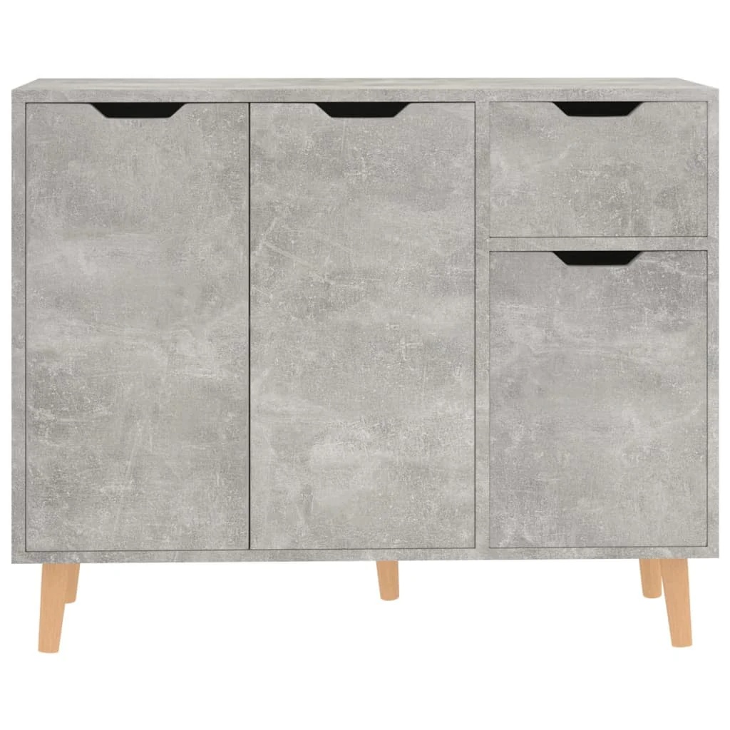 vidaXL Sideboard Console Cabinet with Storage for Bedroom Engineered Wood - Image 15