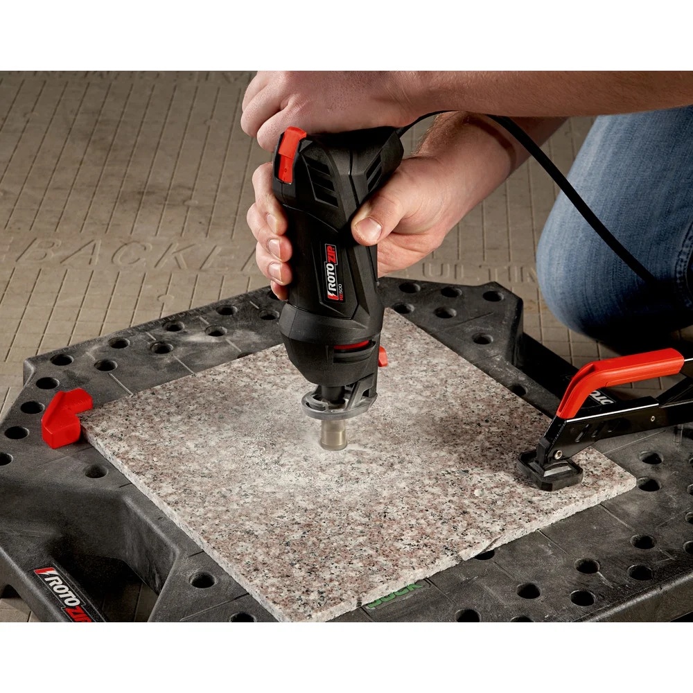 RotoZip SS355-10 5.5 Amp RotoSaw Corded Spiral Saw Kit - Image 8