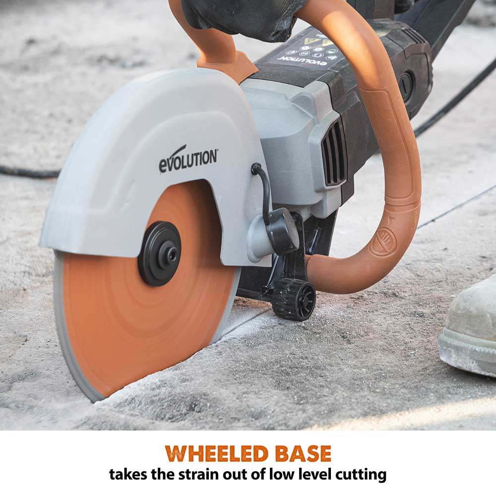 Evolution R255Evolution R255DCT 15A 120V, 10 in. Electric Concrete Cut-Off Power Saw - Image 10