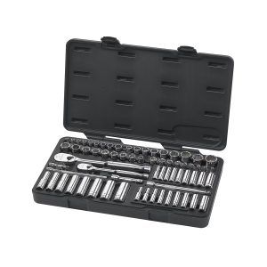 GEARWRENCH 83000, 1/4" & 3/8" Chrome Finish Socket Wrench & Set, 68 Piece