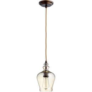06062-Cyan lighting-Calista - One Light Pendant - 6 Inches Wide by 10.25 Inches High