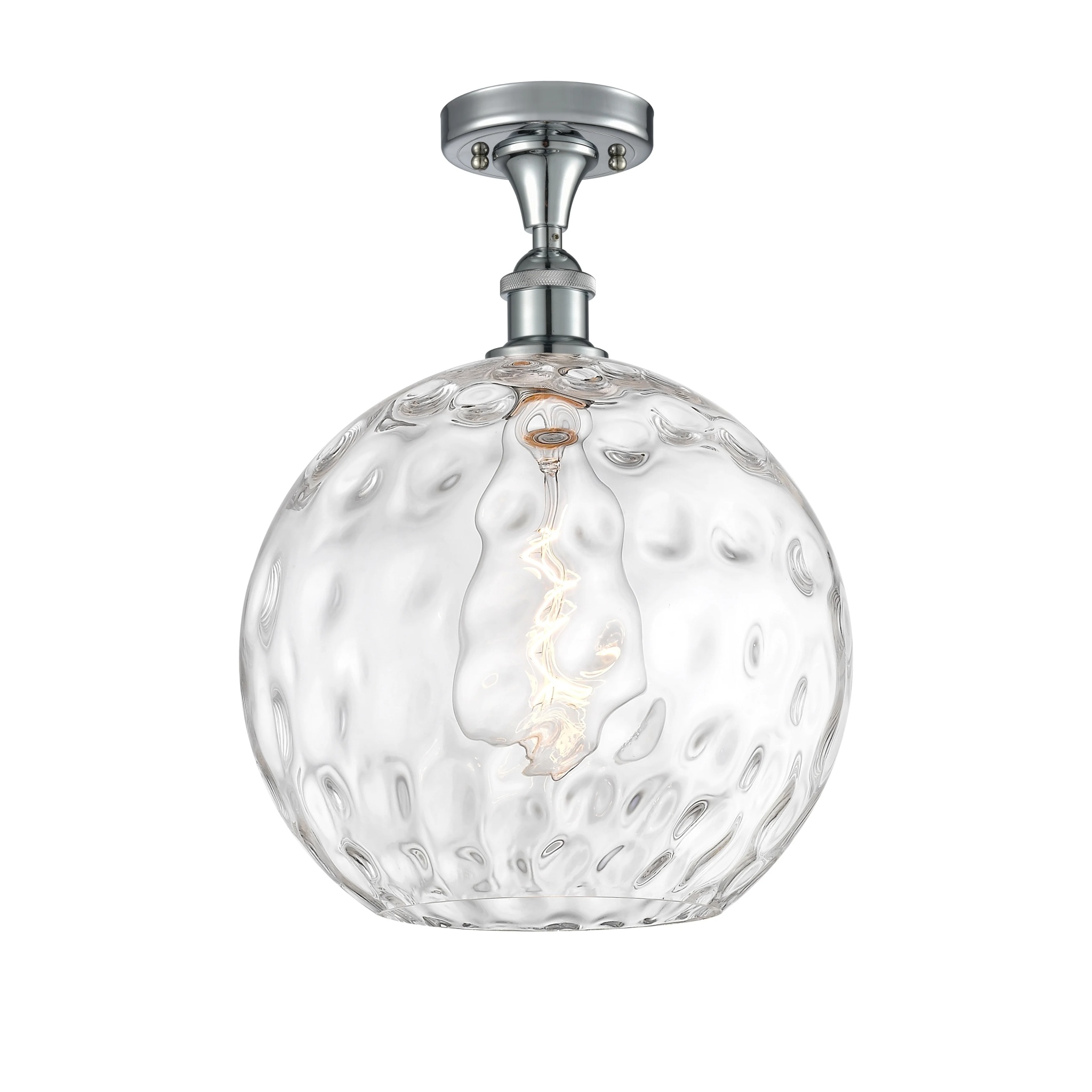 Innovations Lighting 516-1C-17-12 Athens Semi-Flush Athens 12" Wide Semi-Flush Globe - Image 52