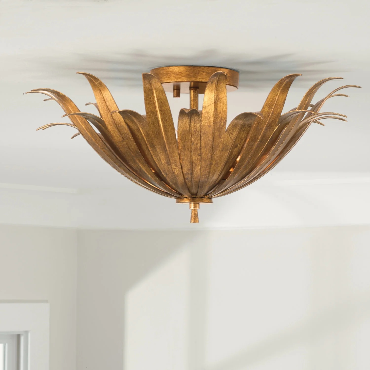 Capital Lighting - Eden - 3 Light Semi-Flush Mount In Bohemian Style-8.5 Inches - Image 6