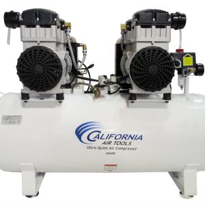 California Air Tools 20040DC Ultra Quiet & Oil-Free 4.0 Hp, 20.0 Gal. Steel Tank Air Compressor with Air Drying System (220V 60HZ)