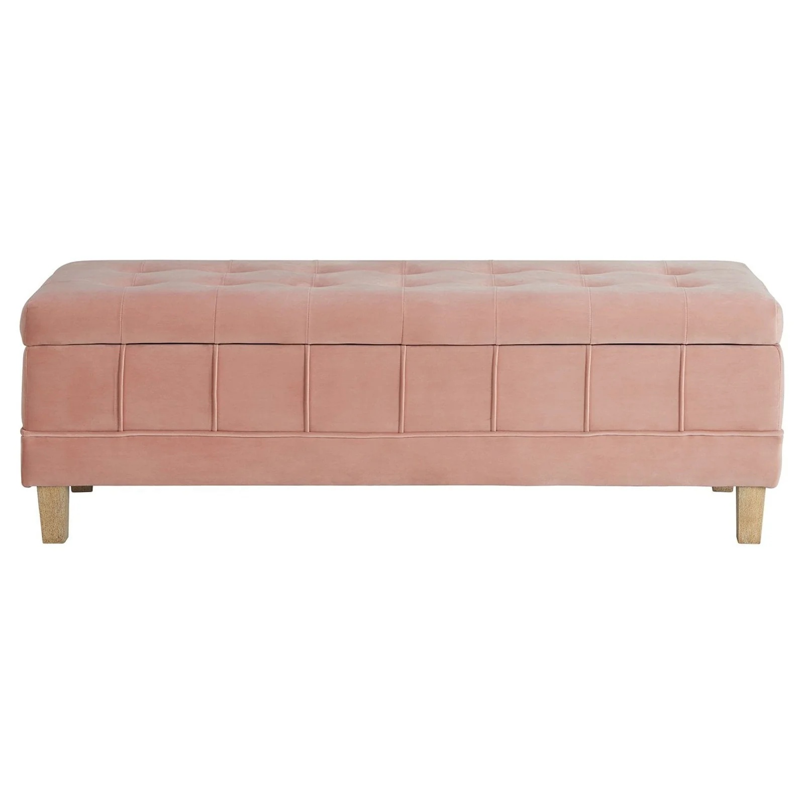 Picket House Furnishings Jude Tufted Storage Ottoman - Image 5