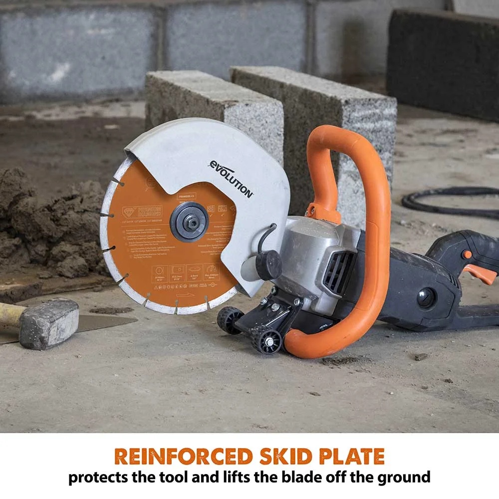 Evolution R255Evolution R255DCT 15A 120V, 10 in. Electric Concrete Cut-Off Power Saw - Image 9