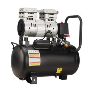 6.3 Gallon Oil Free Air Compressor, 1.2HP, Max.116 PSI Pressure, 65dB Ultra Quiet Compressor for Auto Repair, Tire Inflation, Spray Painting, Woodwork Nailing