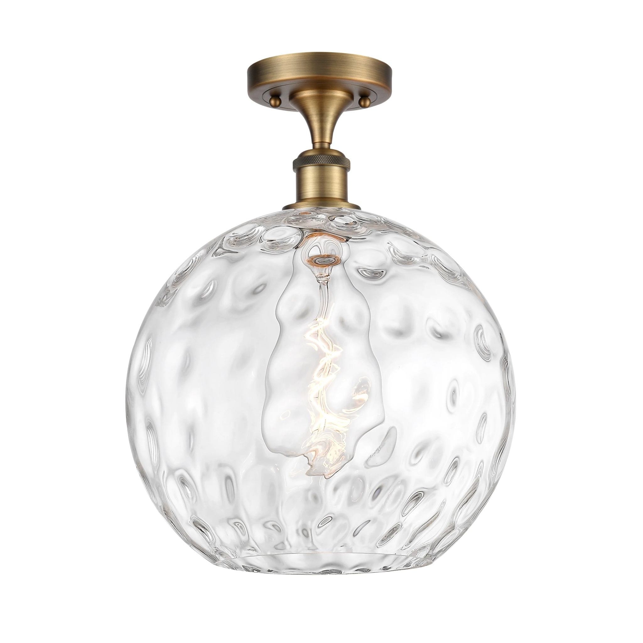 Innovations Lighting 516-1C-17-12 Athens Semi-Flush Athens 12" Wide Semi-Flush Globe - Image 23