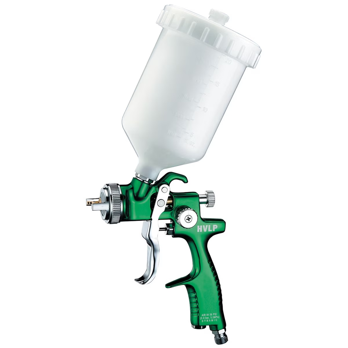 Astro Pneumatic EuroPro Forged HVLP 1.9mm Spray Gun w/ Plastic Cup