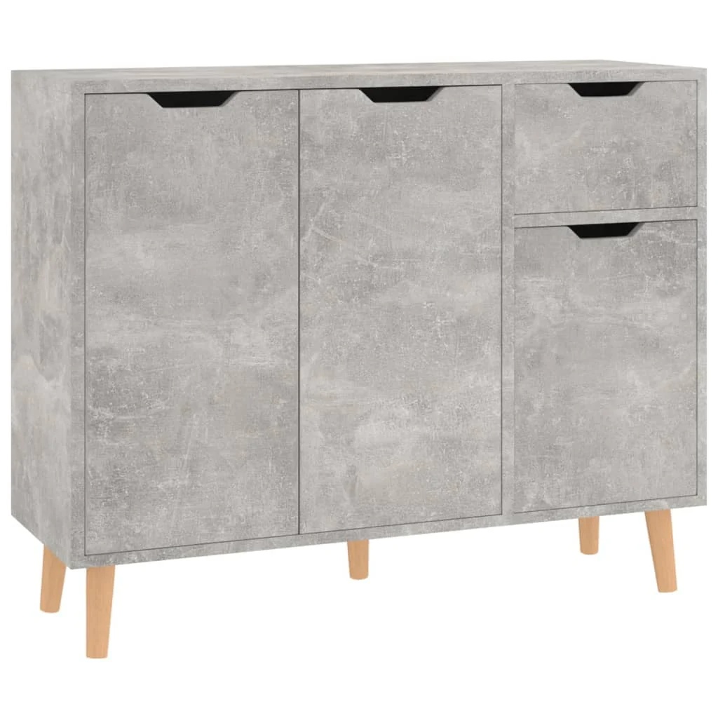 vidaXL Sideboard Console Cabinet with Storage for Bedroom Engineered Wood - Image 14