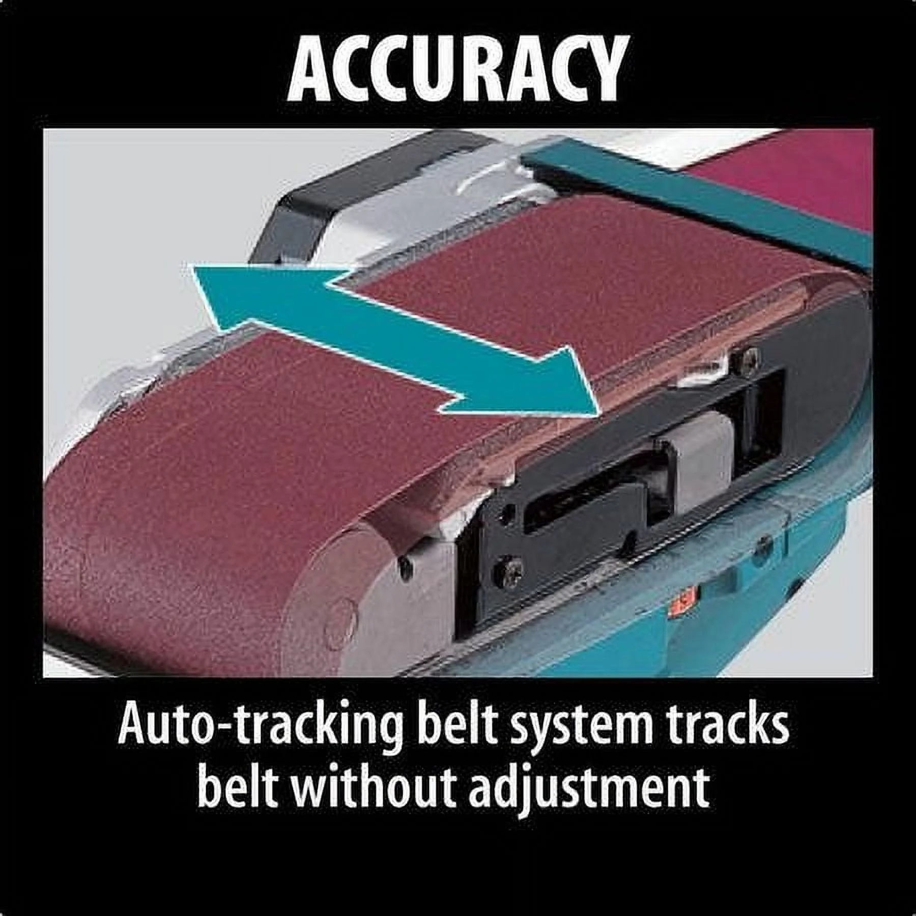 Makita 9920 3'' x 24'' Corded Belt Sander Variable Speed - Image 2