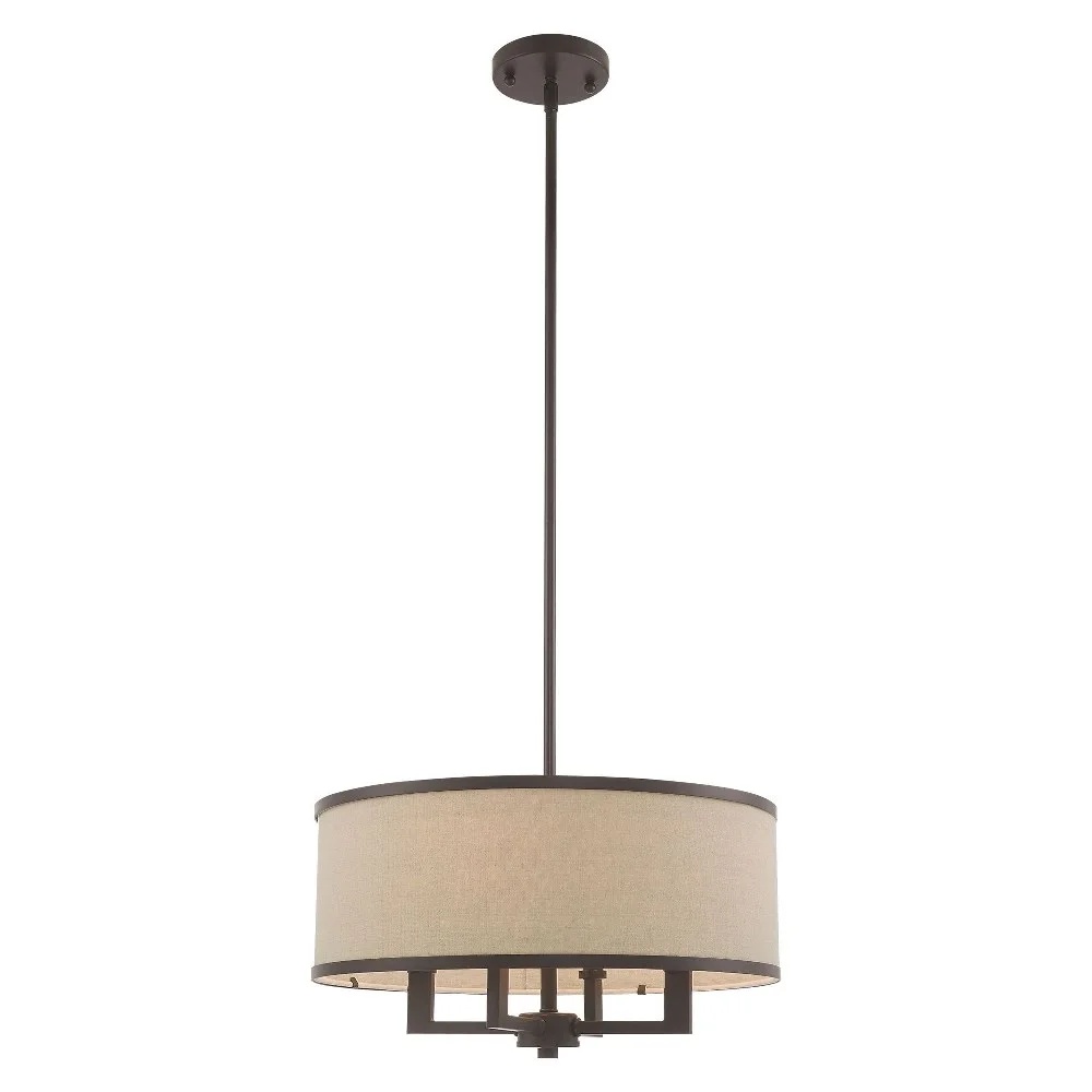 Livex Lighting Park Ridge Chandelier in Hand Painted Antique Gold Leaf - Image 15