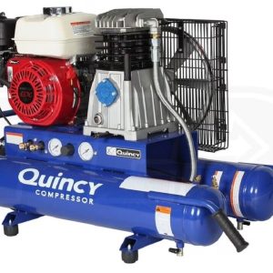 Quincy Wheelbarrow Air Compressor 5.5Hp 8 Gallon Honda Engine