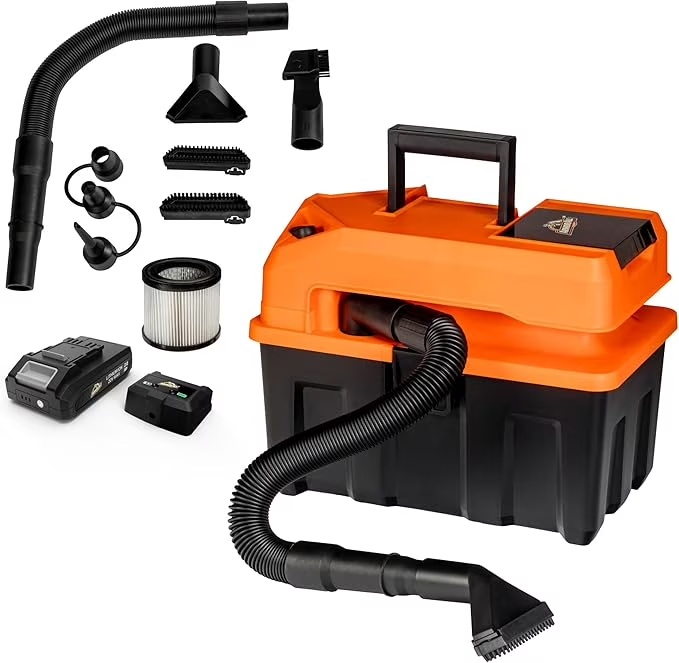 Armor All 2.5-Gallon 20V Cordless Wet Dry Vacuum -C DVTB202 0902