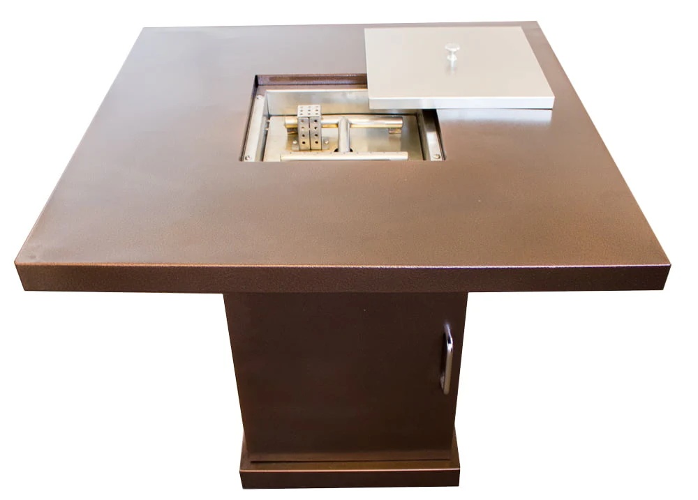 AZ Patio Heaters Outdoor Conventional Propane Fire Pit in Hammered Bronze - Image 3