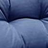 Sophia & William 3Pcs Outdoor Patio Wicker Rattan Sectional Sofa Set - Blue - Image 4