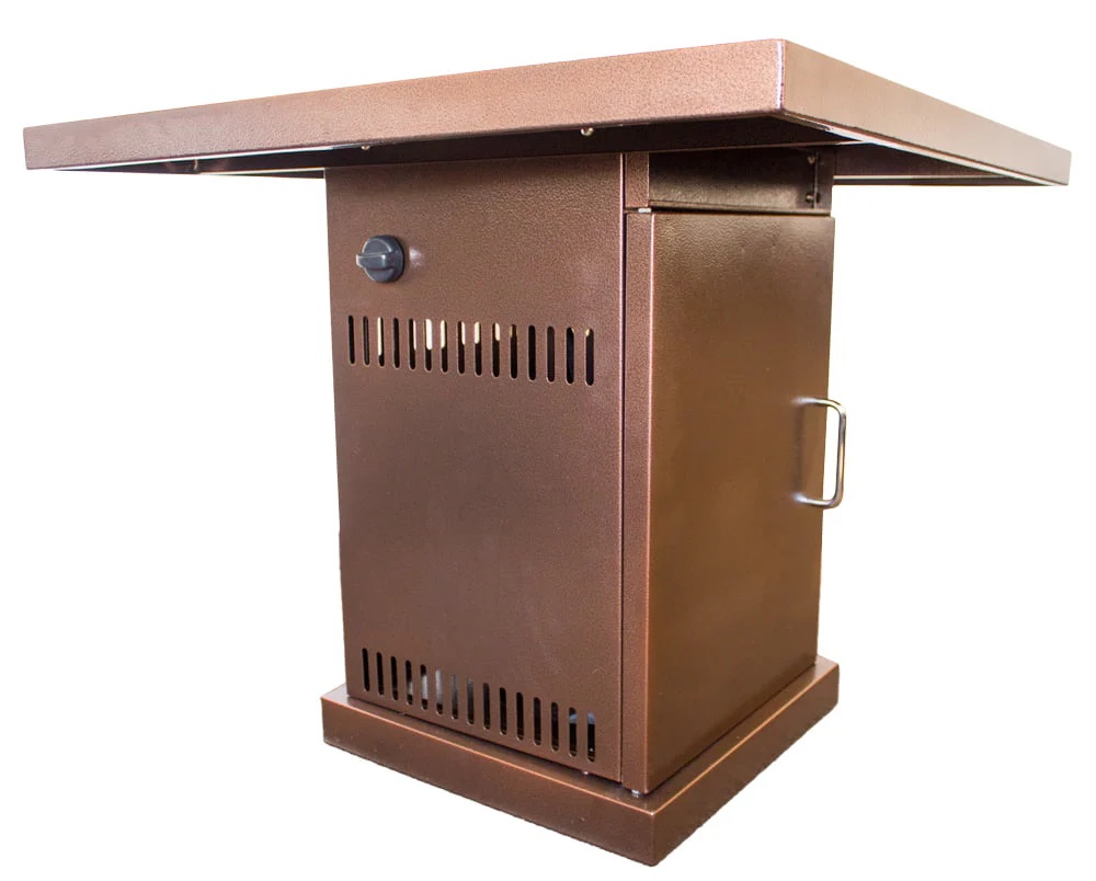 AZ Patio Heaters Outdoor Conventional Propane Fire Pit in Hammered Bronze - Image 2