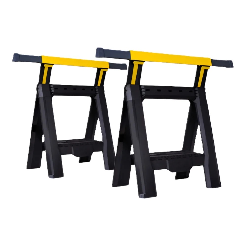 Stanley Adjustable 2 Way Sawhorse 1000 lb. Black - Image 2