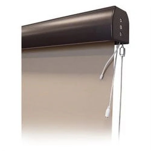 Keystone Fabrics Premium Motorized Outdoor Patio Sun Shade 10ft Wide (Tan) - Image 5