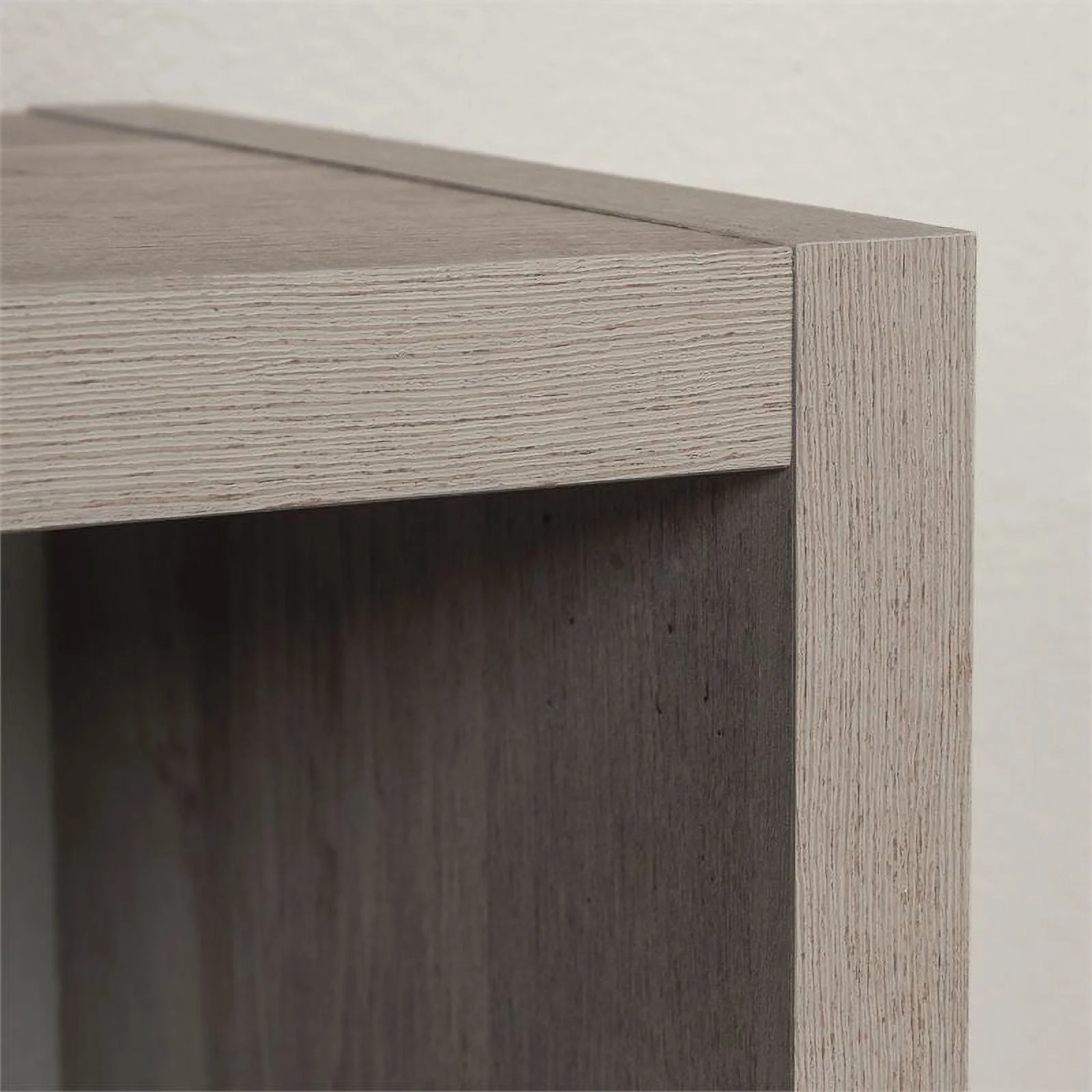 Sauder 6-Cube Organizer Storage Bookcase Mystic Oak, Mystic Oak Finish - Image 6